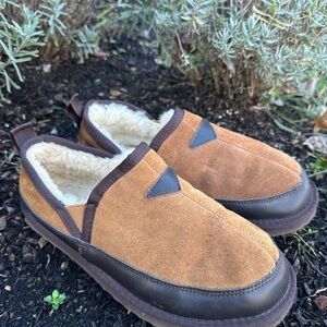 Men's wool lined leather uggs